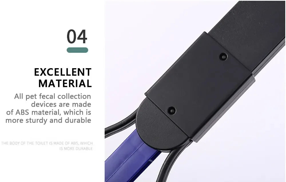 Foldable Long-Handle Dog Pooper Scooper