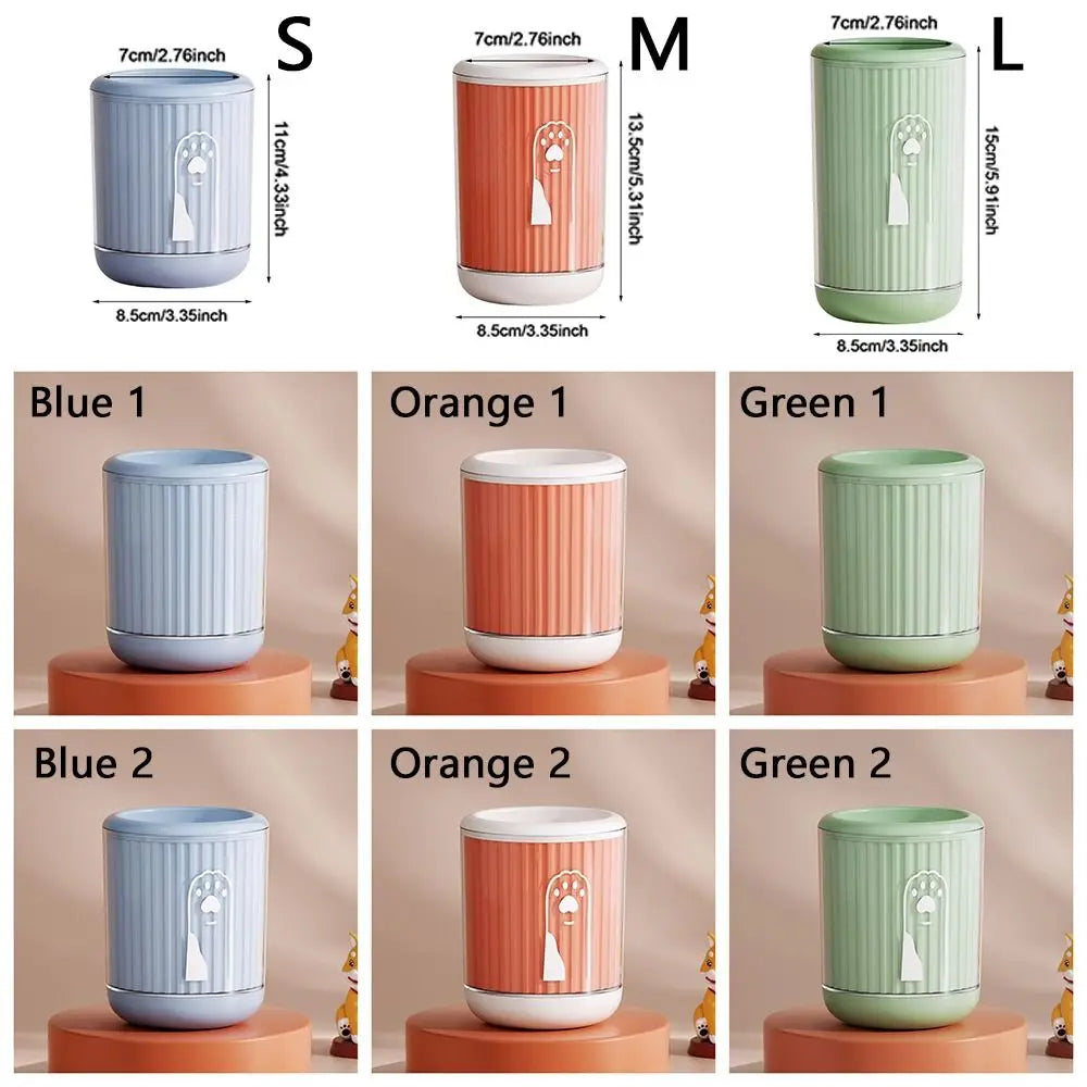 Portable Automatic Dog & Cat Paw Cleaner Cup