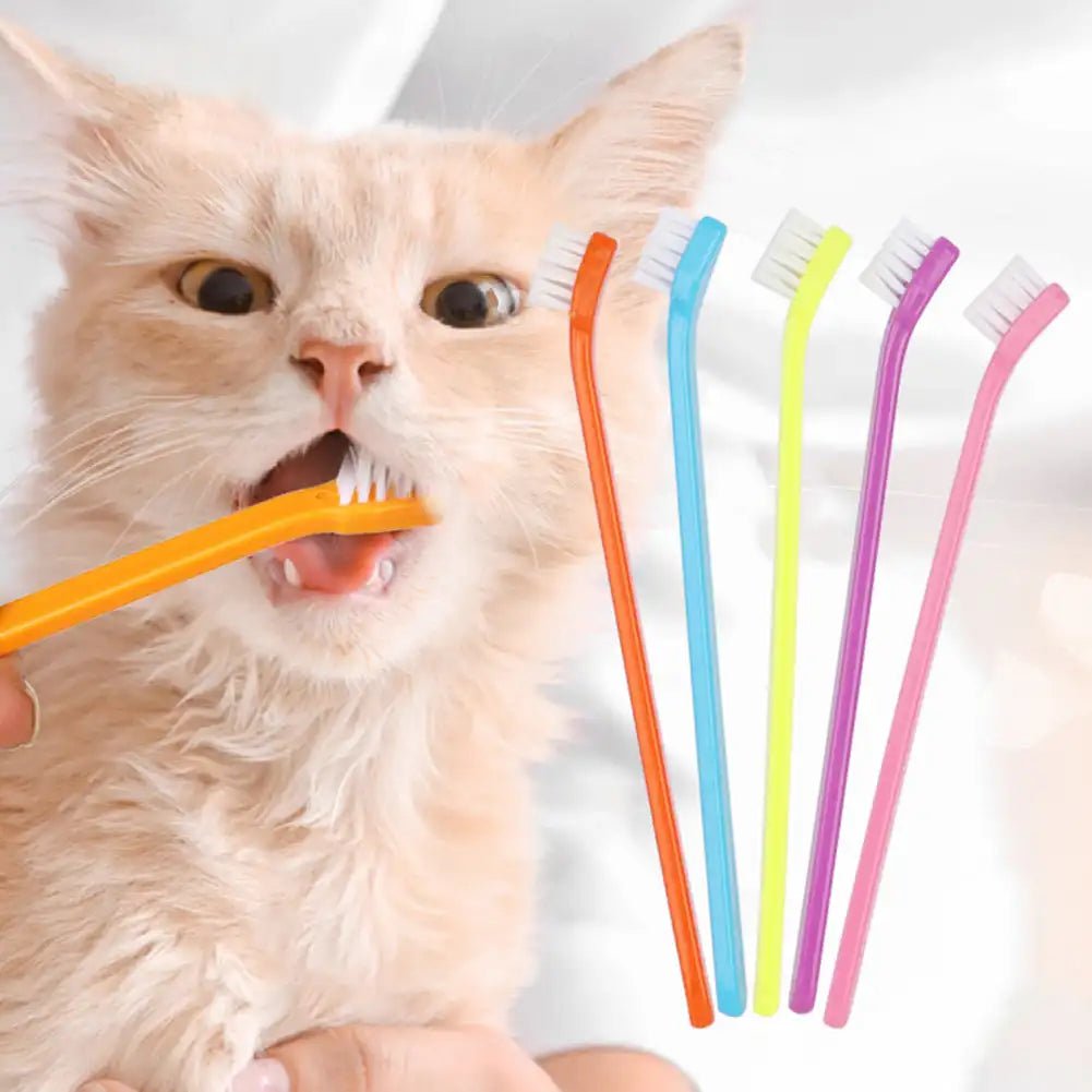 Pet Tooth & Tongue Cleaning Brush - PicklyCartPet Tooth & Tongue Cleaning BrushPink