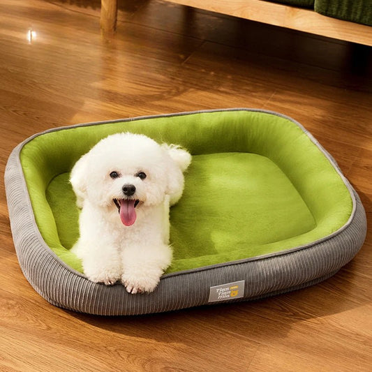 Washable Medium Small Dog Winter Warm Winter Dog Sleeping Mat Cat Nest - PicklyCartWashable Medium Small Dog Winter Warm Winter Dog Sleeping Mat Cat NestLight Brown