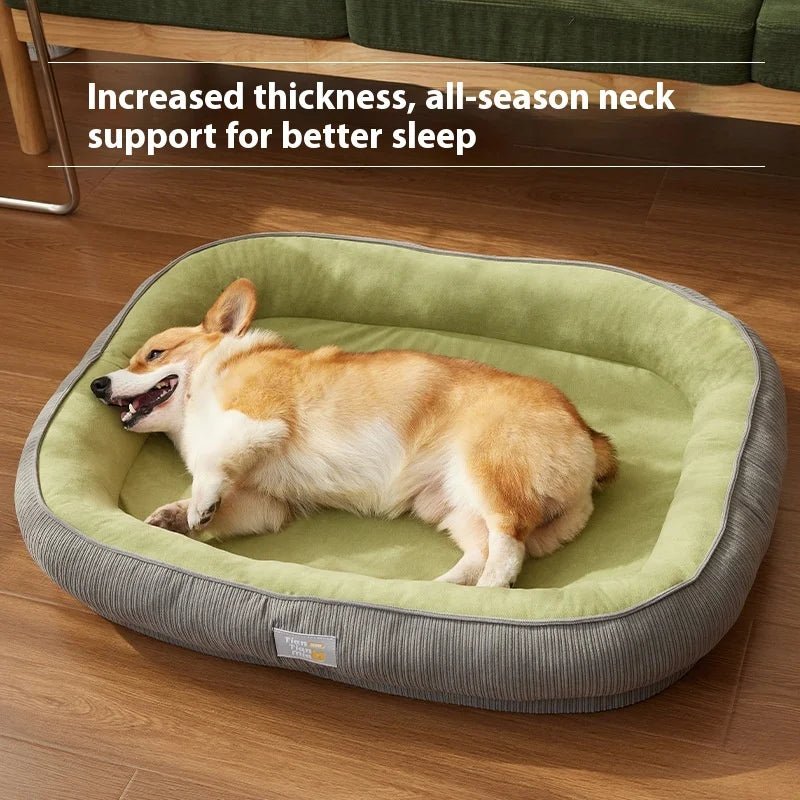 Washable Medium Small Dog Winter Warm Winter Dog Sleeping Mat Cat Nest - PicklyCartWashable Medium Small Dog Winter Warm Winter Dog Sleeping Mat Cat NestLight Brown