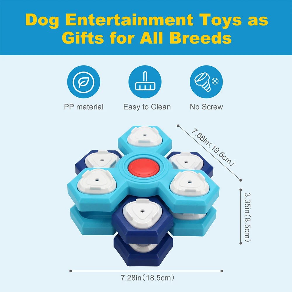 4-Layer Rotating Dog Puzzle - PicklyCart4-Layer Rotating Dog PuzzleFourth floor