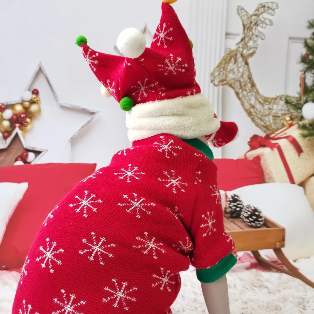 Hairless Cat Fleece Sweater - PicklyCartHairless Cat Fleece Sweateronly 1pc hat