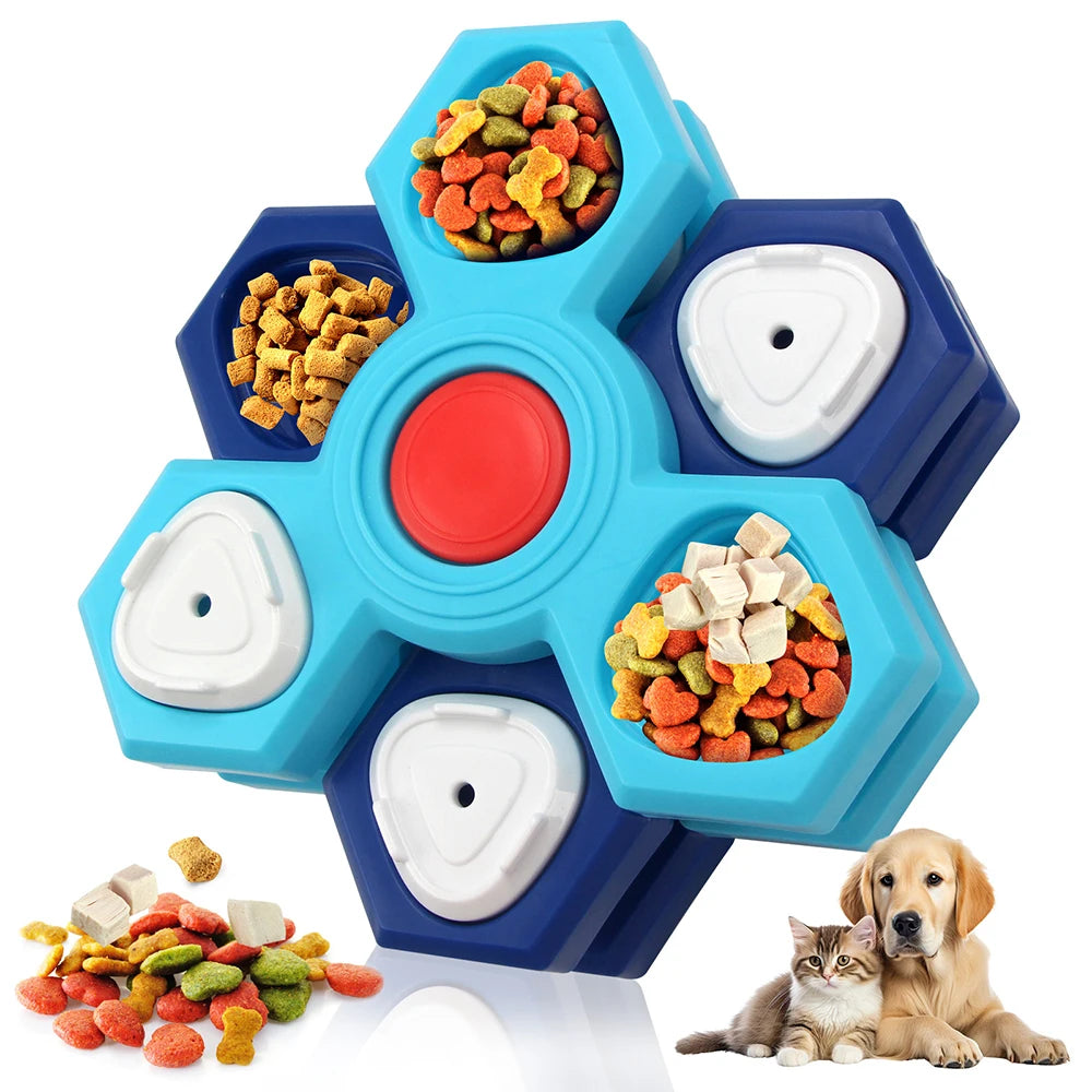 4-Layer Rotating Dog Puzzle