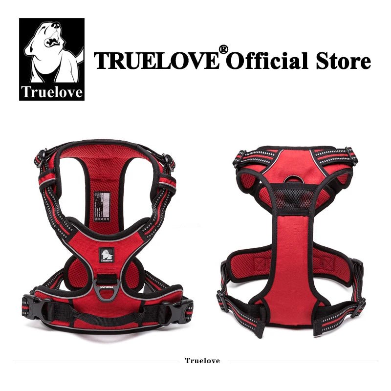 Reflective No-Pull Dog Harness - PicklyCartReflective No-Pull Dog Harnessblack