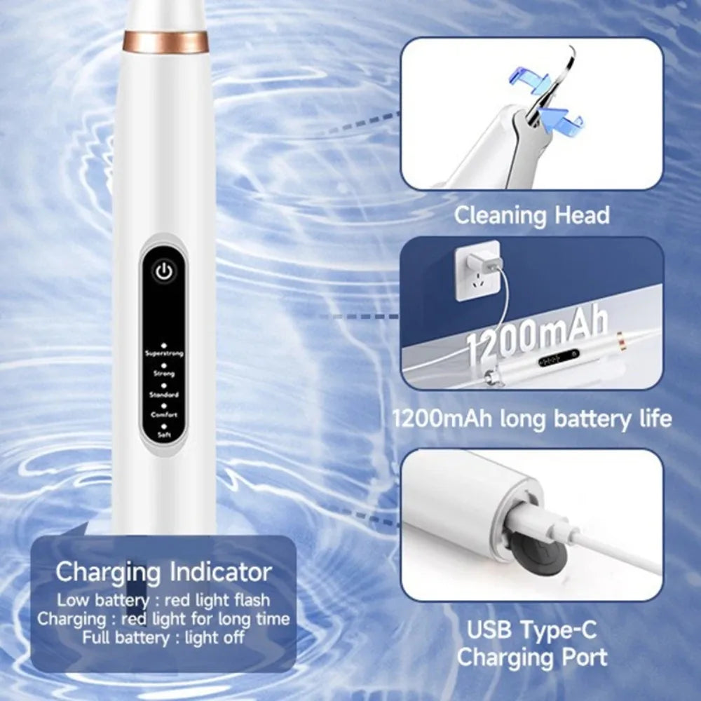 Ultrasonic Electric Pet Teeth Cleaner & Toothbrush