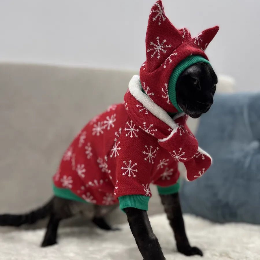 Hairless Cat Fleece Sweater - PicklyCartHairless Cat Fleece Sweateronly 1pc hat