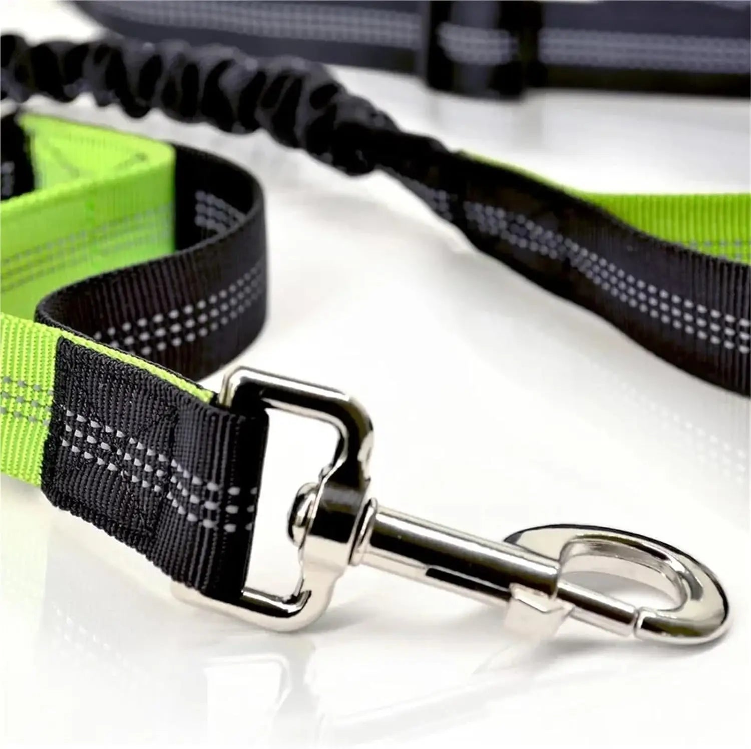 Adjustable Retractable Dog Leash Multi - functional Sports Traction Rope Hands - free Running Reflective Bungee Design - PicklyCartAdjustable Retractable Dog Leash Multi - functional Sports Traction Rope Hands - free Running Reflective Bungee Designorange