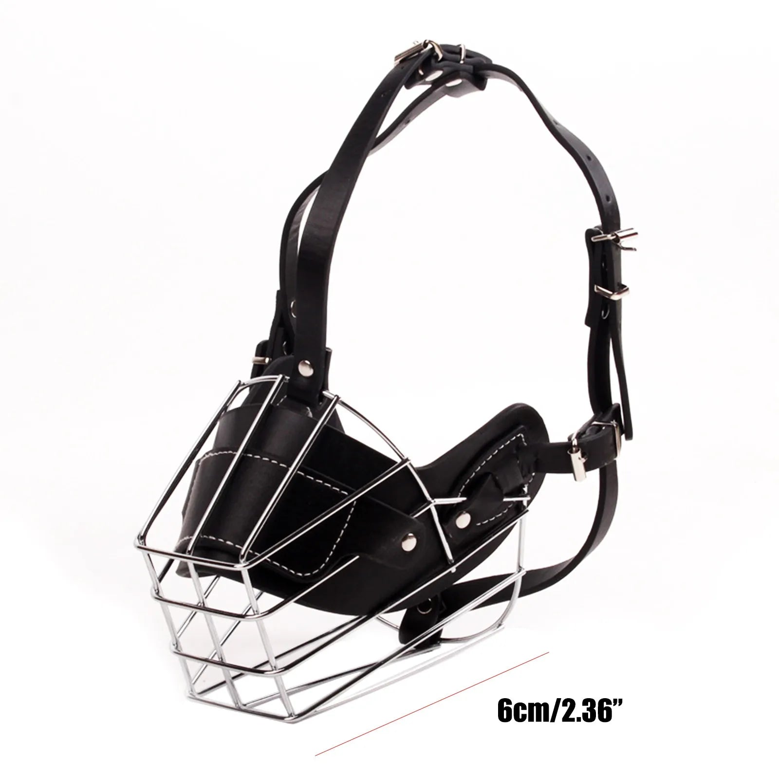 Breathable Anti-Bite Dog Muzzle - PicklyCartBreathable Anti-Bite Dog MuzzleM