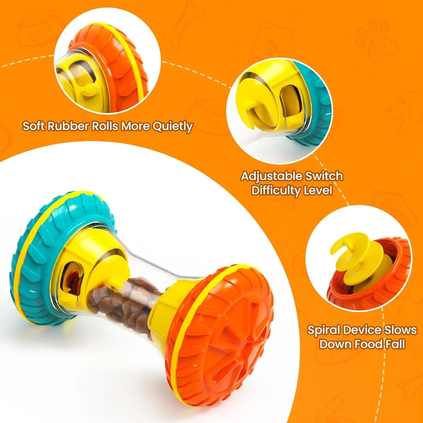 Interactive Dog Treat Puzzle