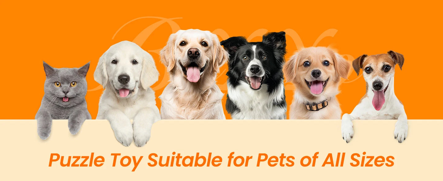 Interactive Dog Treat Puzzle