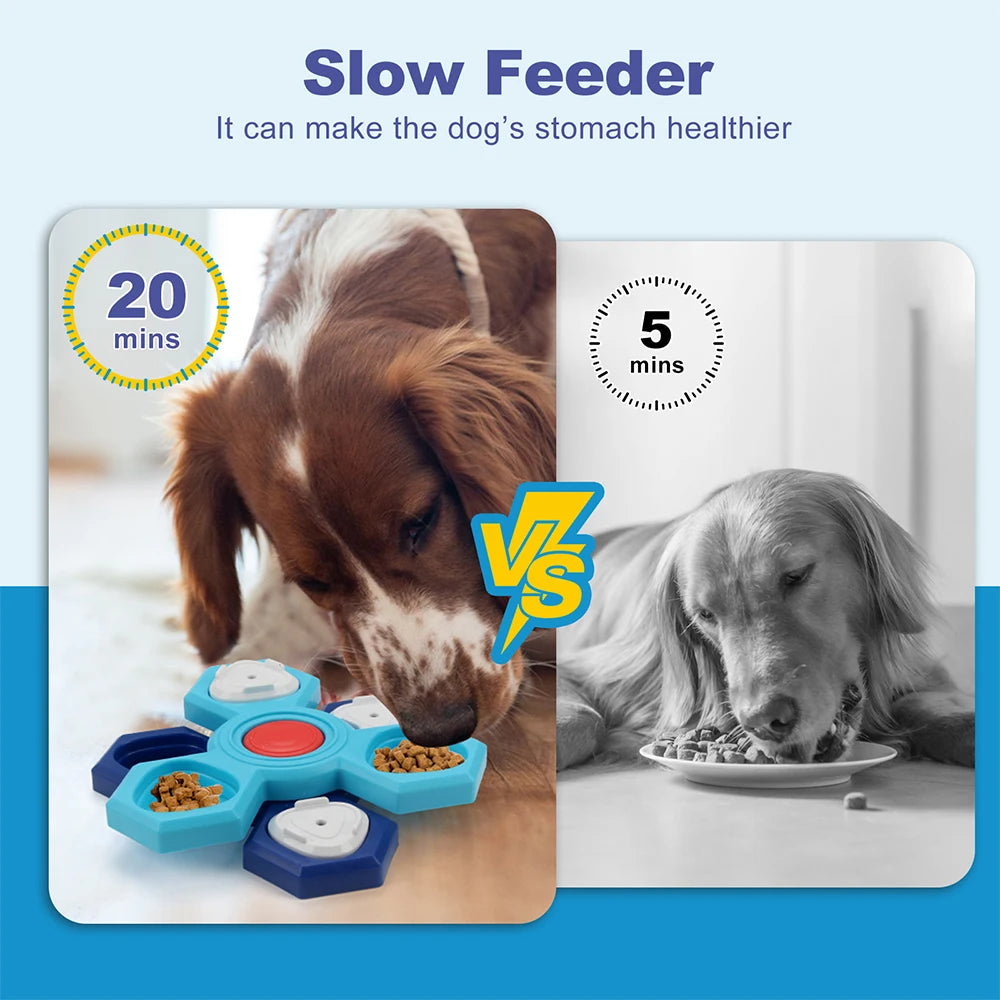 4-Layer Rotating Dog Puzzle