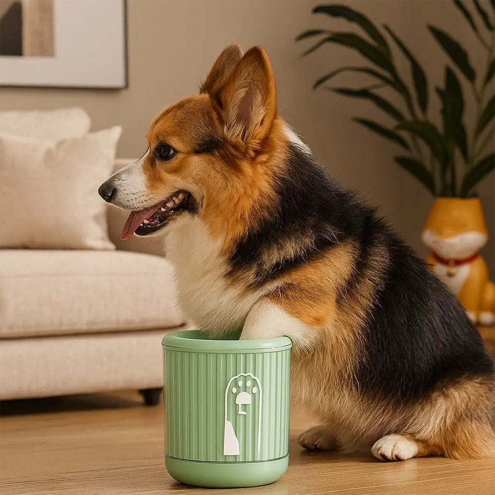 Portable Automatic Dog & Cat Paw Cleaner Cup