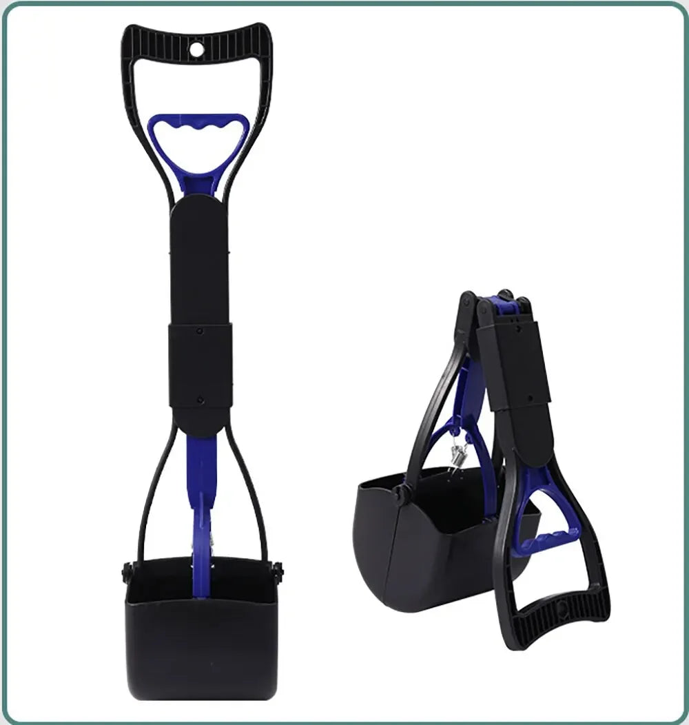 Foldable Long-Handle Dog Pooper Scooper