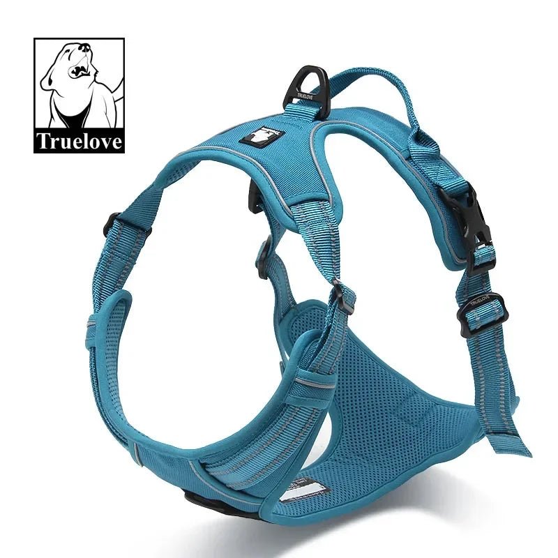 Reflective No-Pull Dog Harness - PicklyCartReflective No-Pull Dog Harnessblue