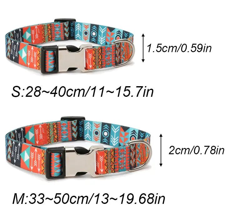 Forest Pattern Dog Collar - PicklyCartForest Pattern Dog CollarStyle 1