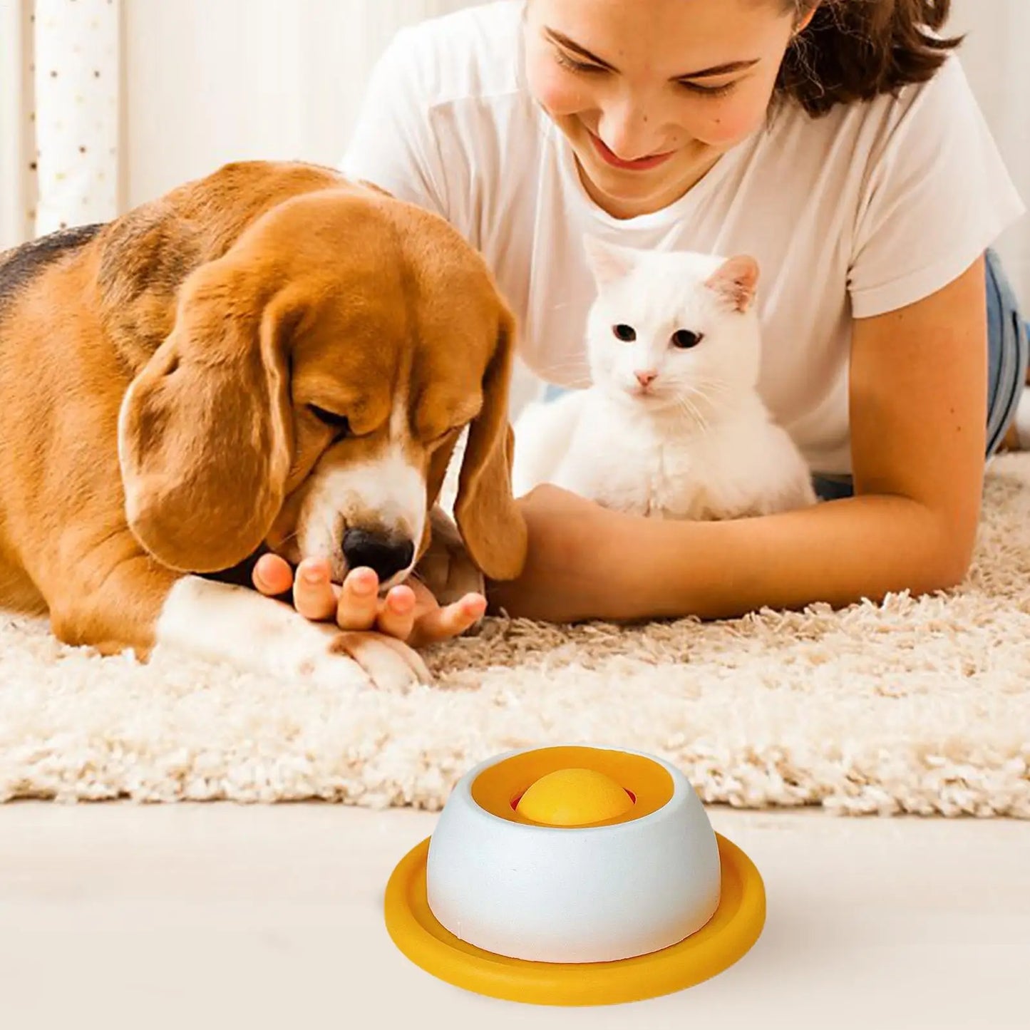 Puppy Treat Puzzle Feeder