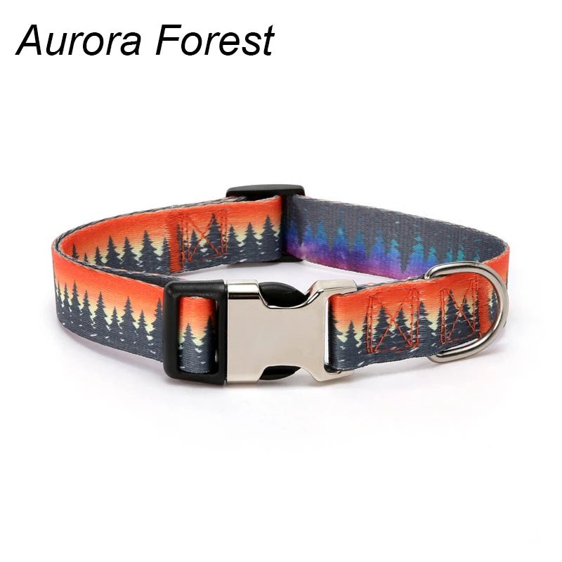 Forest Pattern Dog Collar - PicklyCartForest Pattern Dog CollarStyle 4