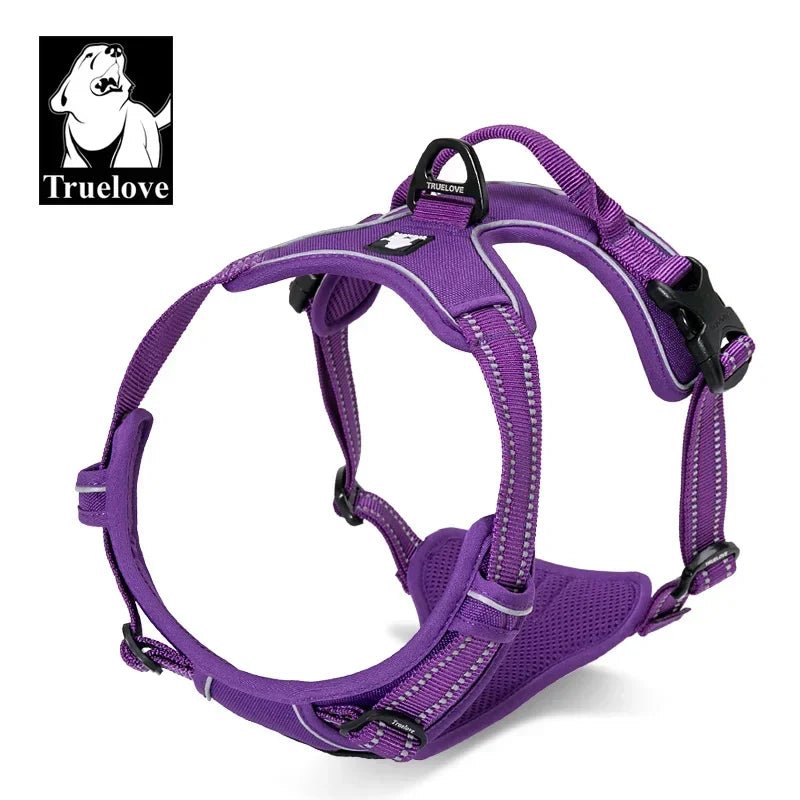 Reflective No-Pull Dog Harness - PicklyCartReflective No-Pull Dog Harnesspurple