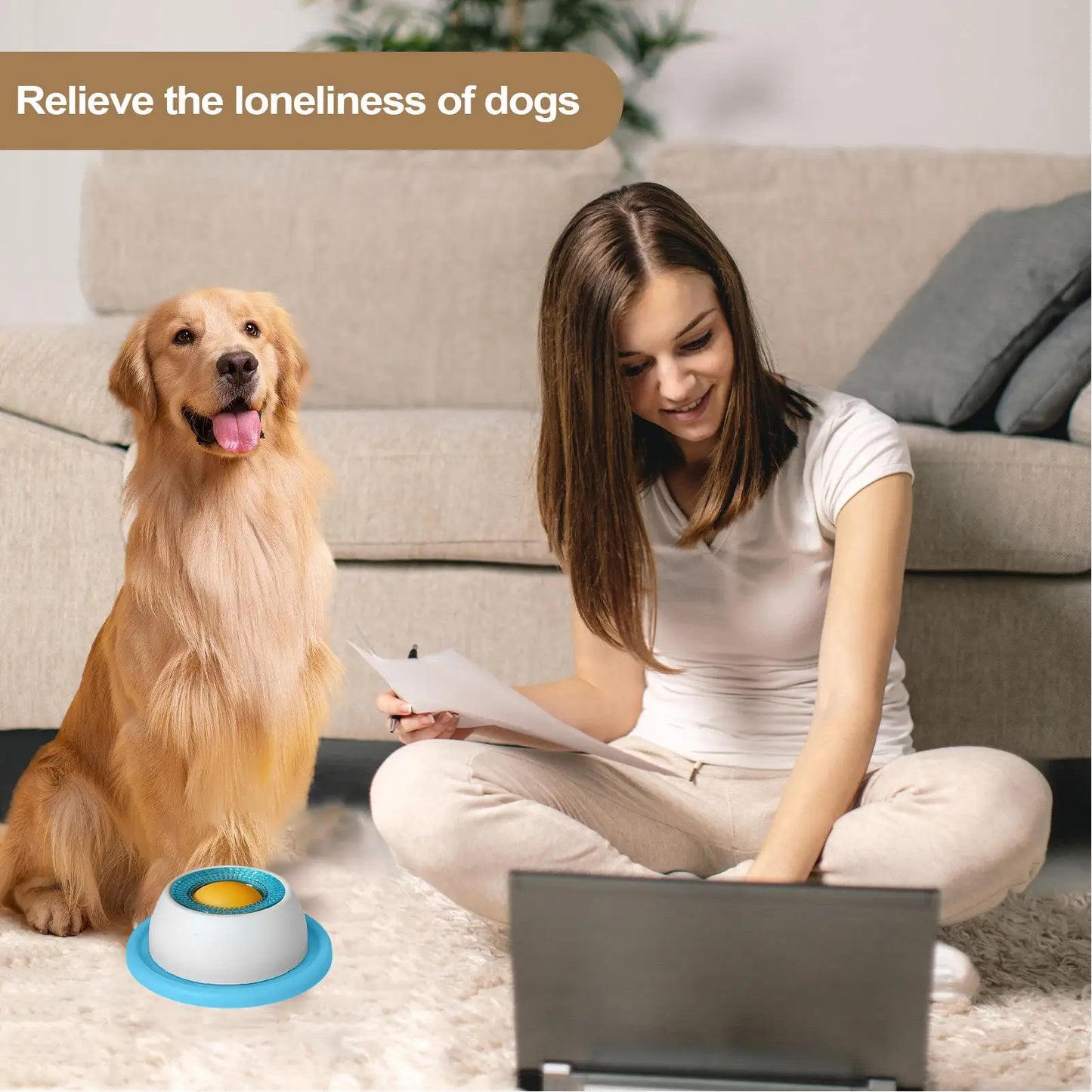 Puppy Treat Puzzle Feeder - PicklyCartPuppy Treat Puzzle FeederBlue