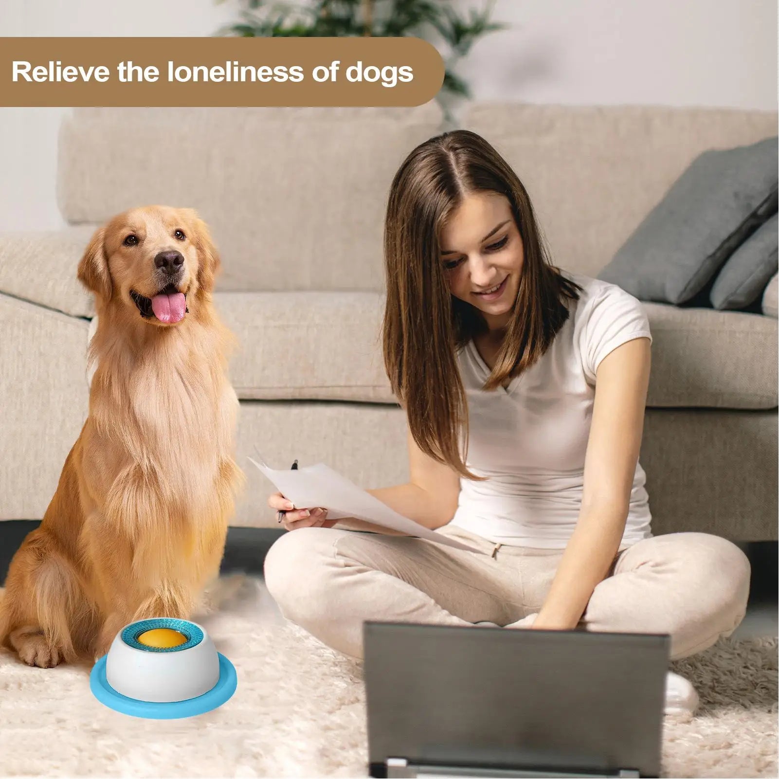 Puppy Treat Puzzle Feeder - PicklyCartPuppy Treat Puzzle FeederBlue