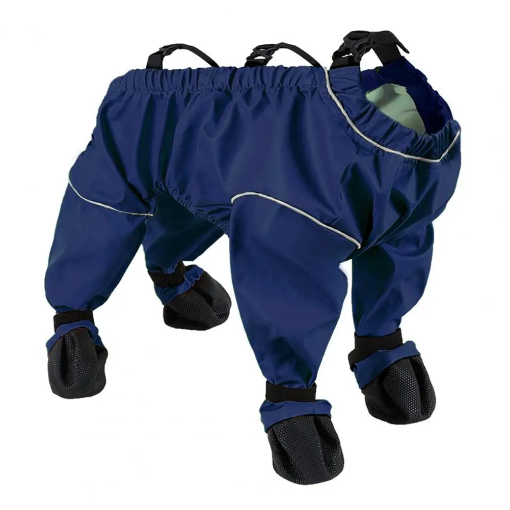 Waterproof Anti-Slip Dog Suspender Boots & Leg Protectors