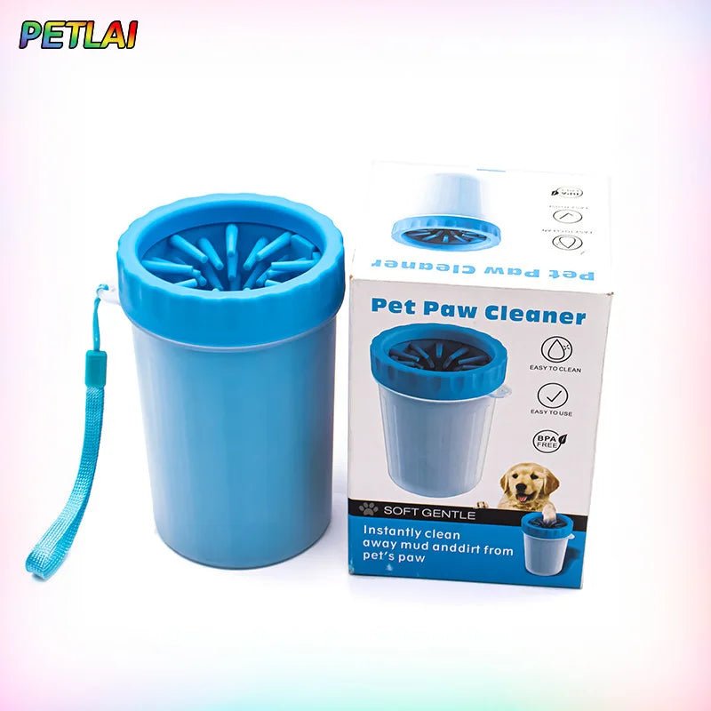 Rotating Deep-Clean Dog & Cat Paw Washer Cup - PicklyCartRotating Deep-Clean Dog & Cat Paw Washer CupBlue