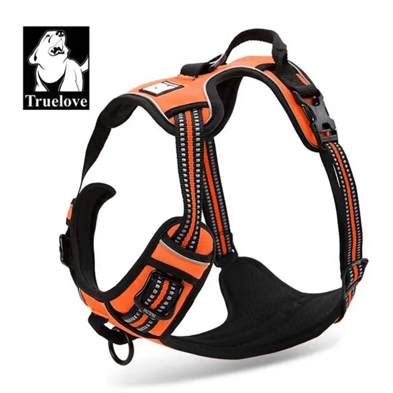 Reflective No-Pull Dog Harness - PicklyCartReflective No-Pull Dog Harnessorange