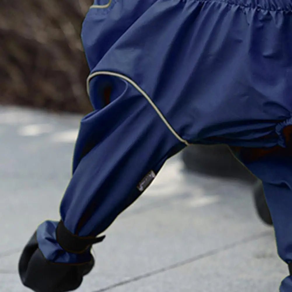 Waterproof Dog Suspender Boots - PicklyCartWaterproof Dog Suspender BootsDark Blue