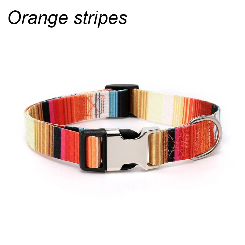 Forest Pattern Dog Collar