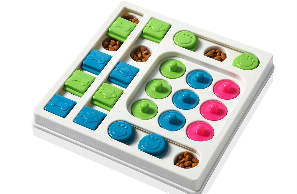 Interactive Dog Puzzle Feeder