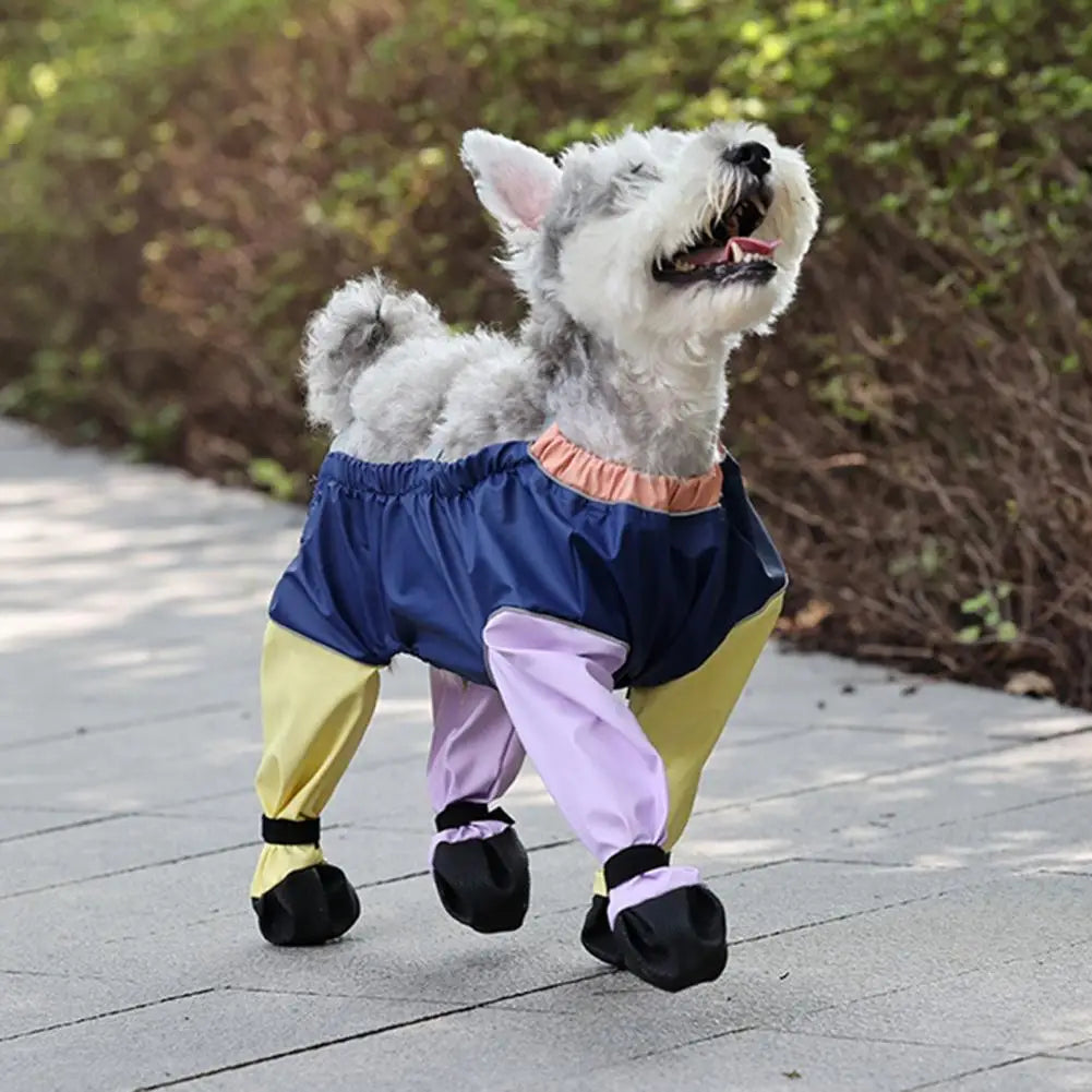 Waterproof Anti-Slip Dog Suspender Boots & Leg Protectors
