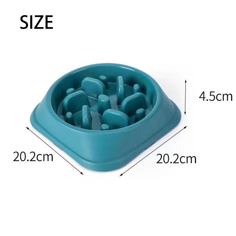 Non-Slip Puzzle Slow Feeder Bowl - PicklyCartNon-Slip Puzzle Slow Feeder BowlYellow