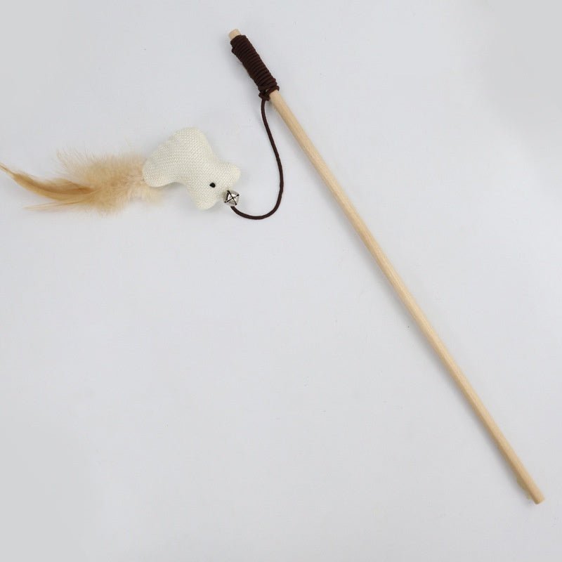 Colorful Feather Cat Teaser Wand - PicklyCart8af0284bf894a0bf777be8ef02345eaaChick