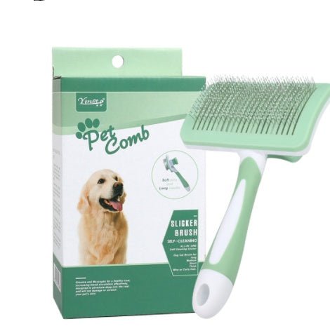 Dedicated Hair Removal Automatic Comb Pet Supplies - PicklyCarte1e025ec94b97bdb25c1972b4438b142Large mint green