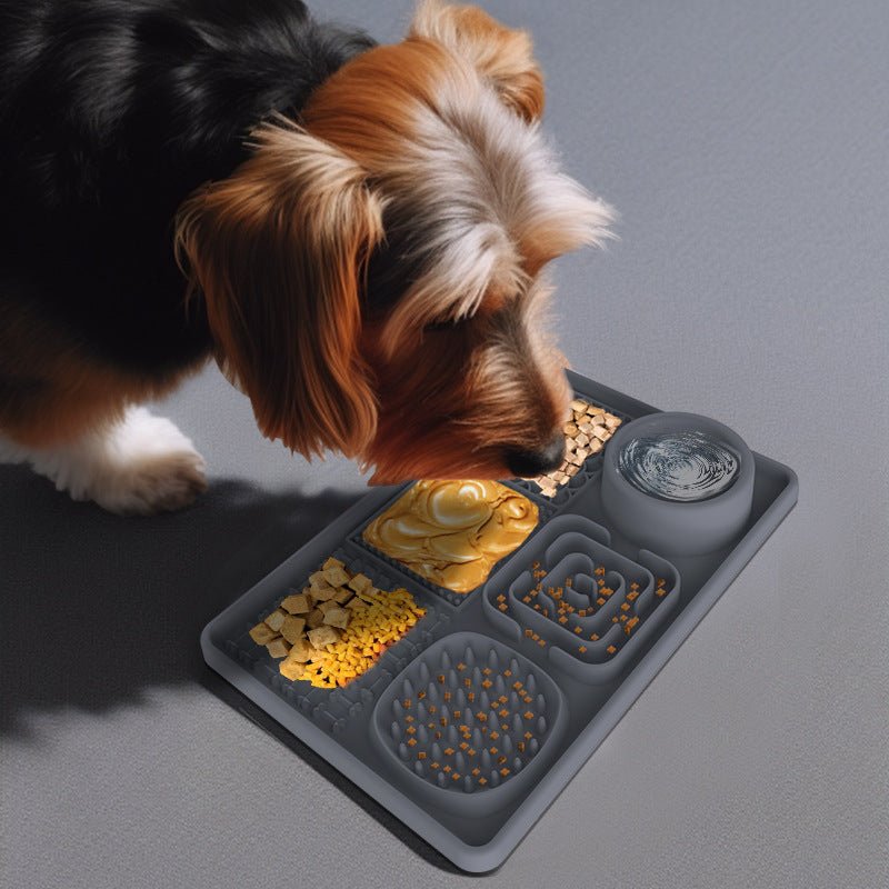Dog Slow Feeder Mat - PicklyCart52ea371d4d363e34123c7e0737419ad9Black Rectangle