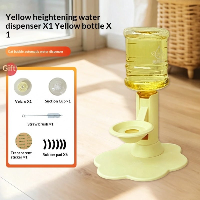 Gravity Pet Water Dispenser - PicklyCartad5331db279b6d1872b49eaed5e784a8Yellow