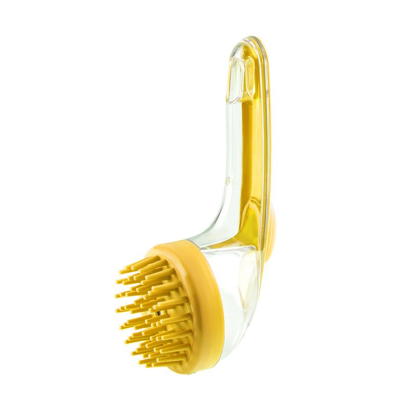 Long-Handle Pet Bath Brush - PicklyCart59d25124196156ebbc2fb7e097302059Shampoo Brush Yellow