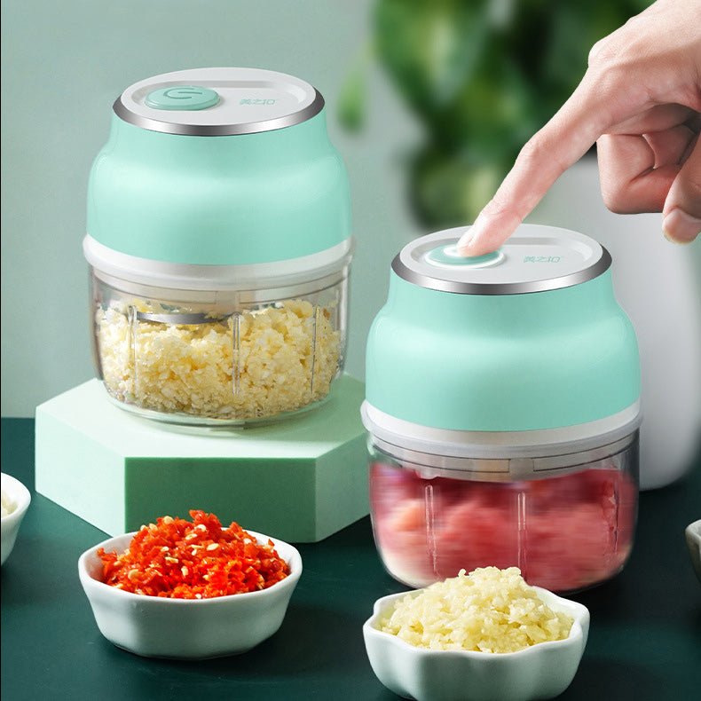 Portable Electric Mini Food Chopper & Garlic Grinder - PicklyCart7d2a183318d3076dff319a82a06cf8da150ml